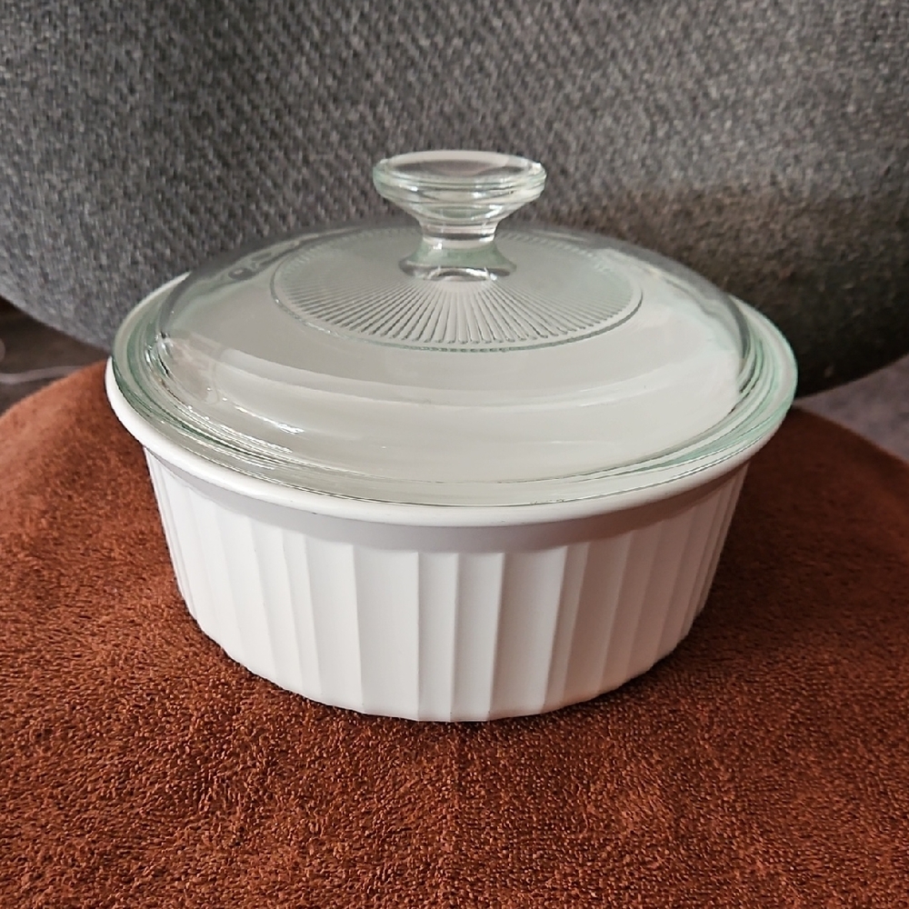 French White Casserole Dish